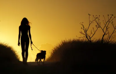 Promener son chien est bon pour la santé !